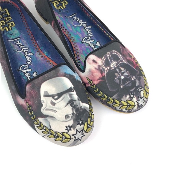 Irregular Choice Star Wars The Dark Side Flats - Picture 3 of 7
